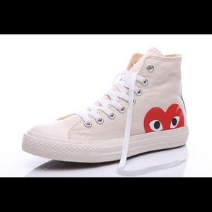 Comme Des Garcons Converse size 4Men/Size 6 Womens
